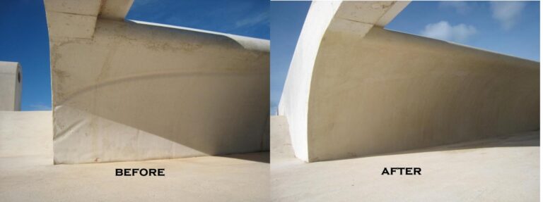 noero arch before and after a